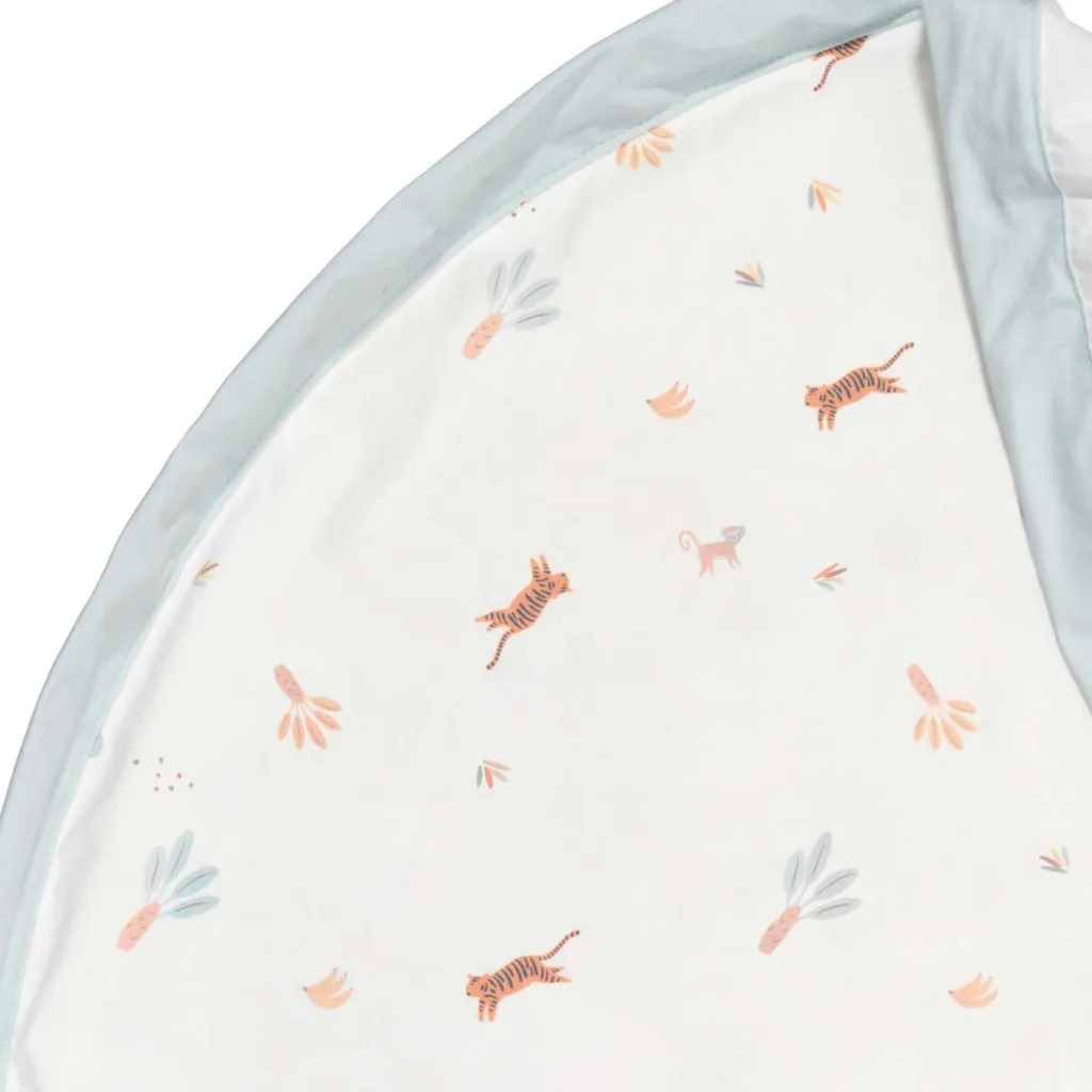 Play&Go Spielzeugsack, Spielzeugkorb, Spielzeug aufbewahrungstasche, Farbe: Dschungel