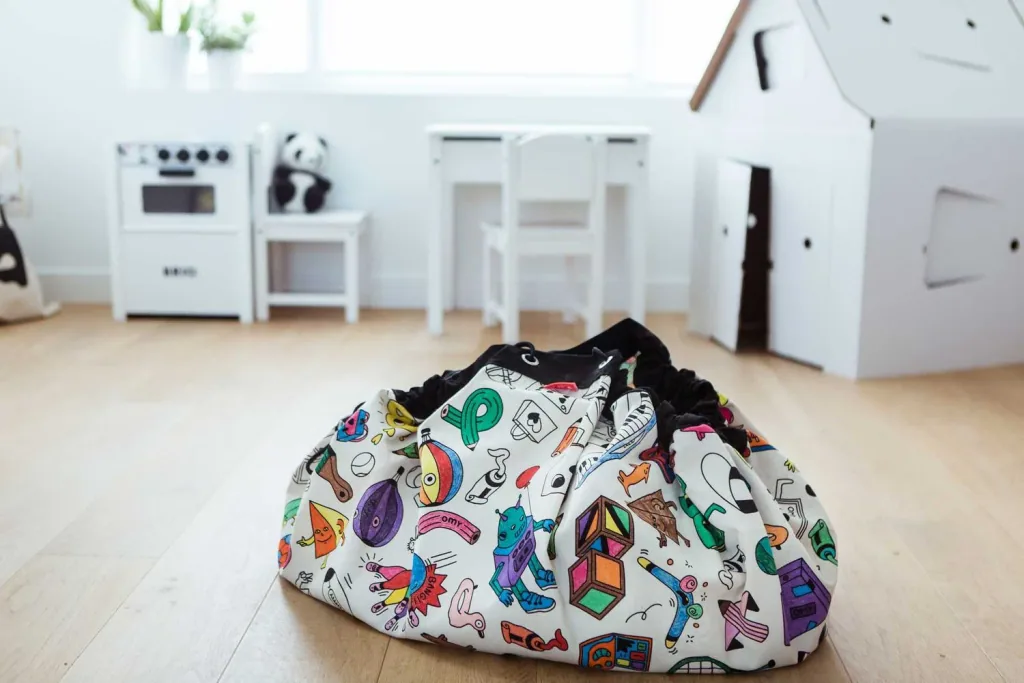 Play&Go Spielzeugsack, Spielzeugkorb, Spielzeug aufbewahrungstasche, Farbe: OMY PARIS