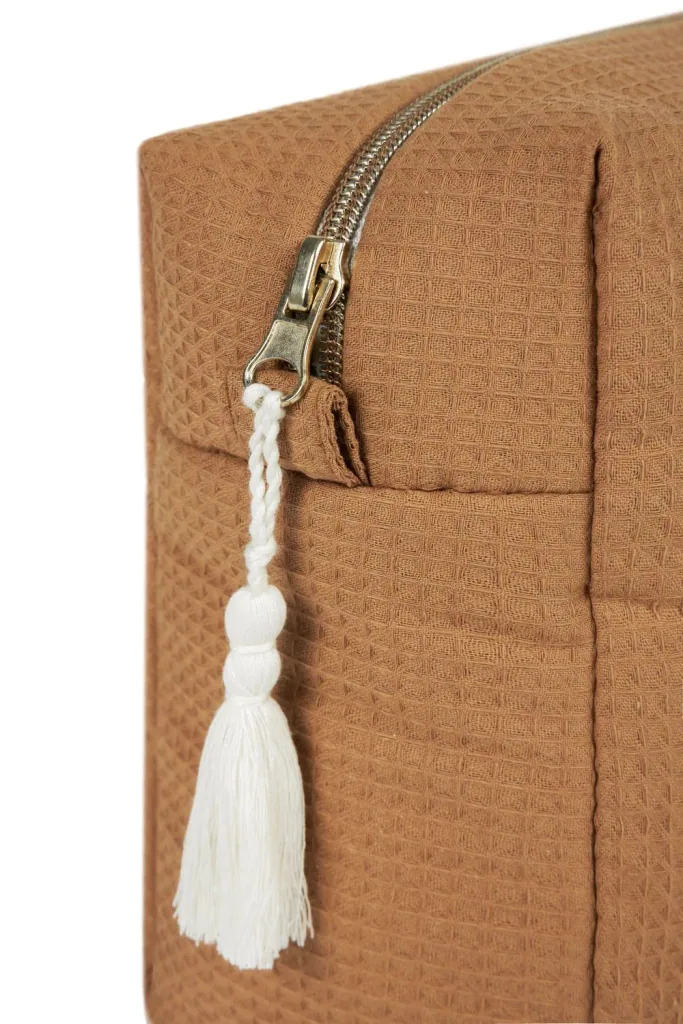 Nobodinoz Diva Wasserdichte Kosmetiktasche Caramel