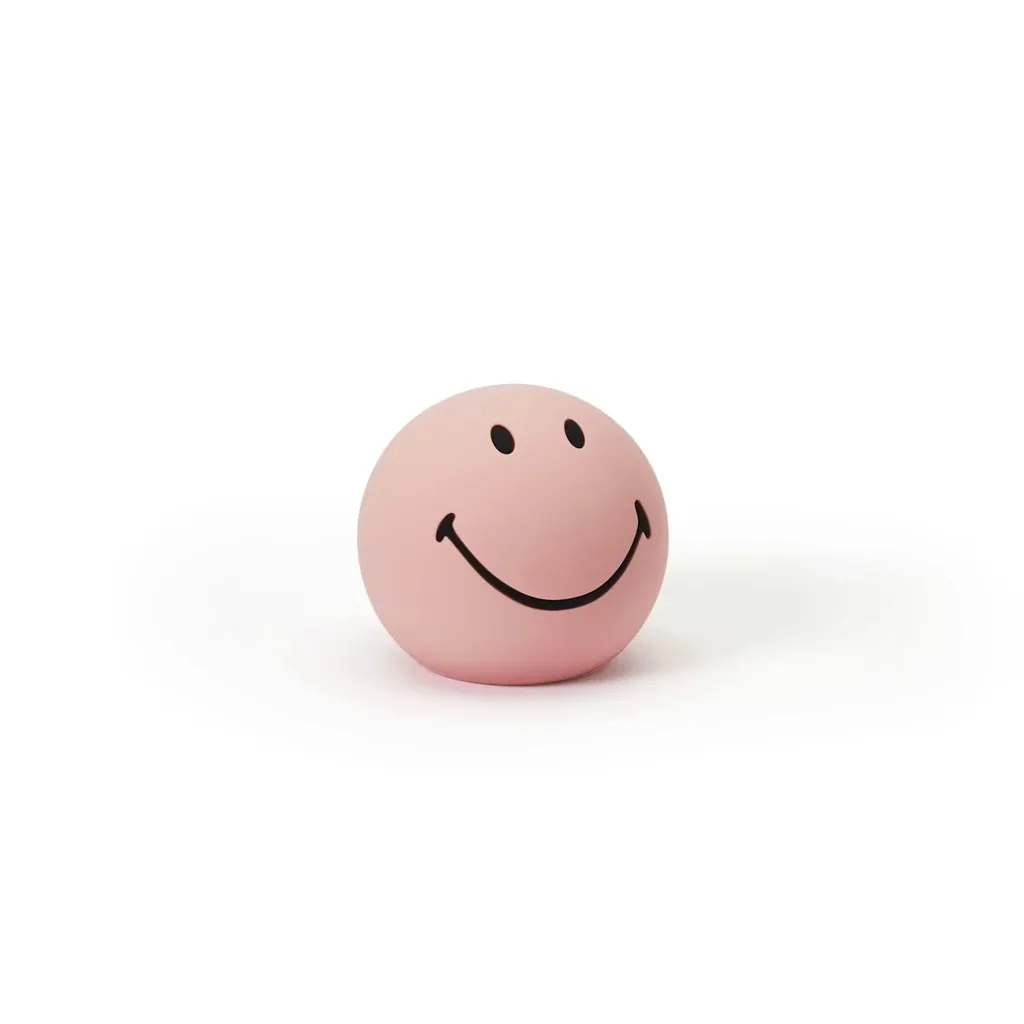 Mr Maria Nachtlicht, Stilllicht - für Kinder, rosa Smiley, schaltet sich nach 15 Minuten automatisch aus