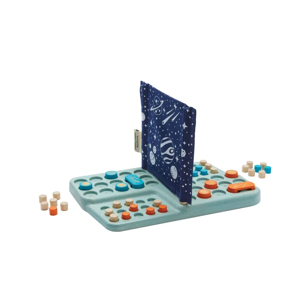 Plan Toys - Familienspiel - Planetenraten, Gummibaumholz
