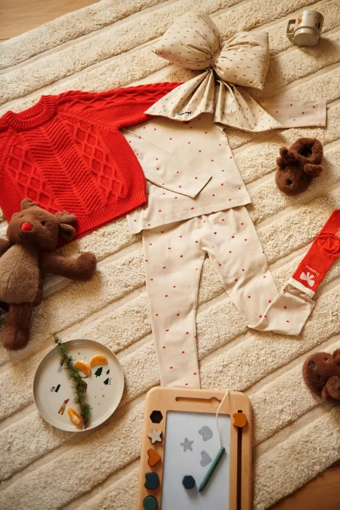 Liewood Rentier Plüschtier, Kuscheltier Reh, Weihnachtsteddy - Berto