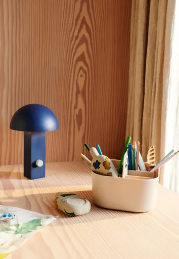 Liewood Kinderlampe, Tragbare Lampe, Kinderleuchte - Hyppolite, Farbe: Indigoblau