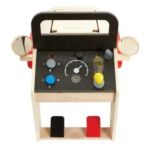 Plan Toys Spielzeug Automechaniker/Fahrsimulator Holz