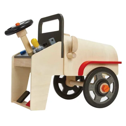 Plan Toys Spielzeug Automechaniker/Fahrsimulator Holz
