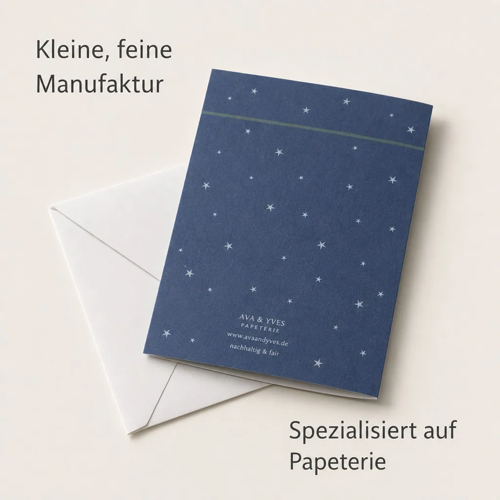 Ava & Yves Glückwunsch Karte zur Geburt Fledermaus