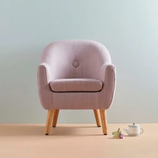 Kids Concept Kindersessel Chesterfield flieder