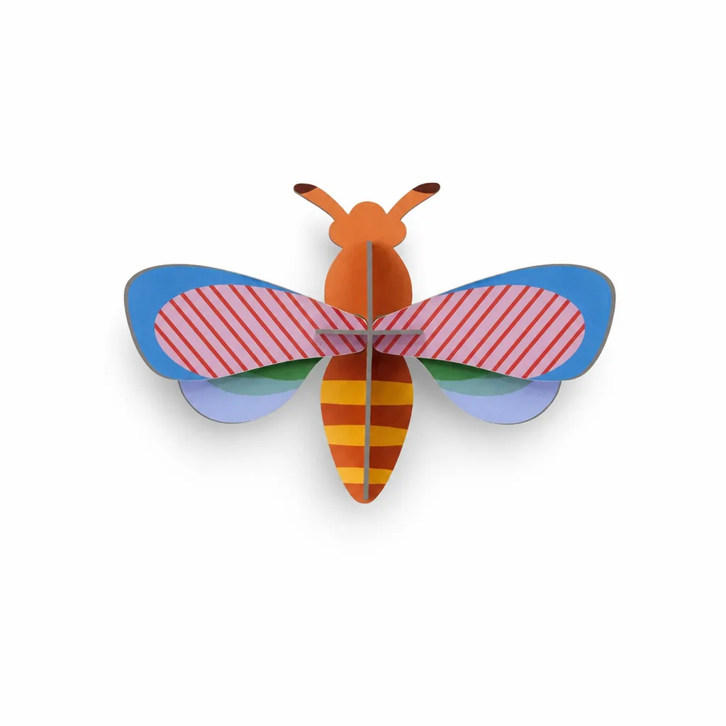 Studio ROOF Ornament, Bastel-Set, 3D Wandobjekt - Honigbiene