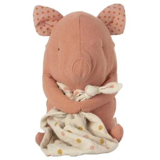 Maileg Stofftier Schwein mit Schnuffeltuch und Spieluhr