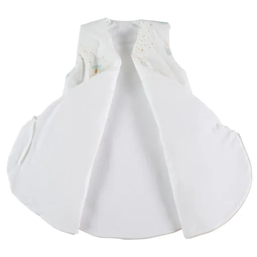 Nobodinoz Babyschlafsack "Cloud" geometrische Formen aqua weiss, Größe: 0 - 6 Monate