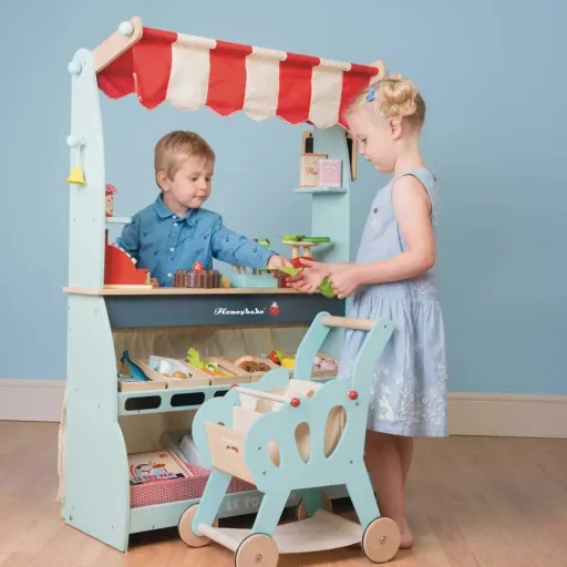 Le Toy Van Verkaufsstand und Café Honeybake