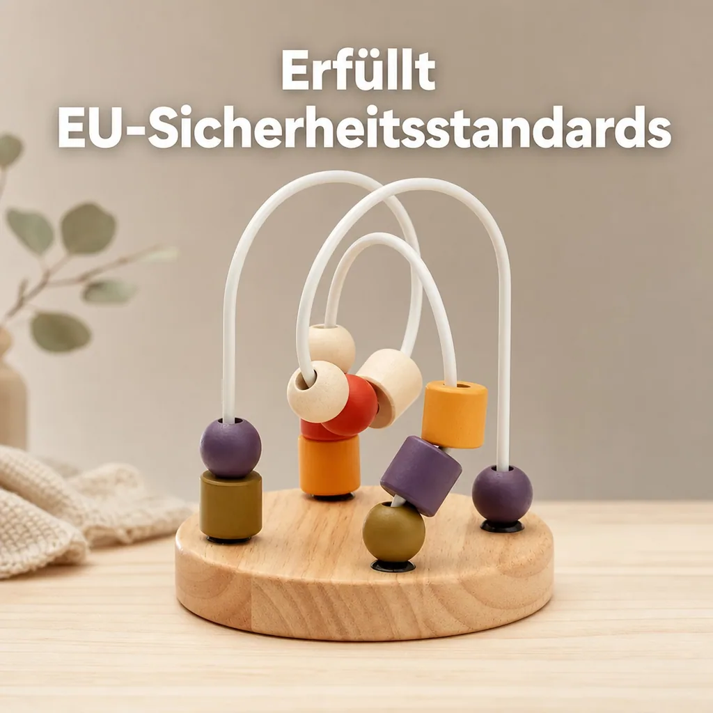 Kids Concept Mini Motorikschleife Neo Kugeln bunt