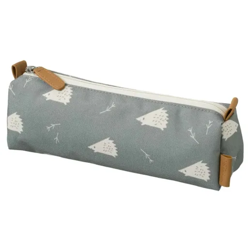 Fresk Stiftemäppchen Igel blau grau