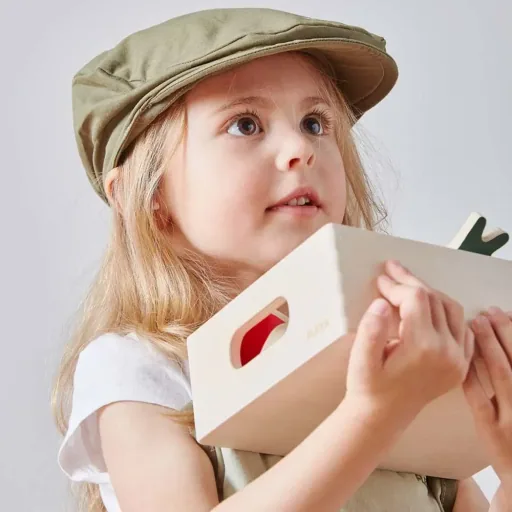 Flexa Kinder Spiellebensmittel Holz Obst