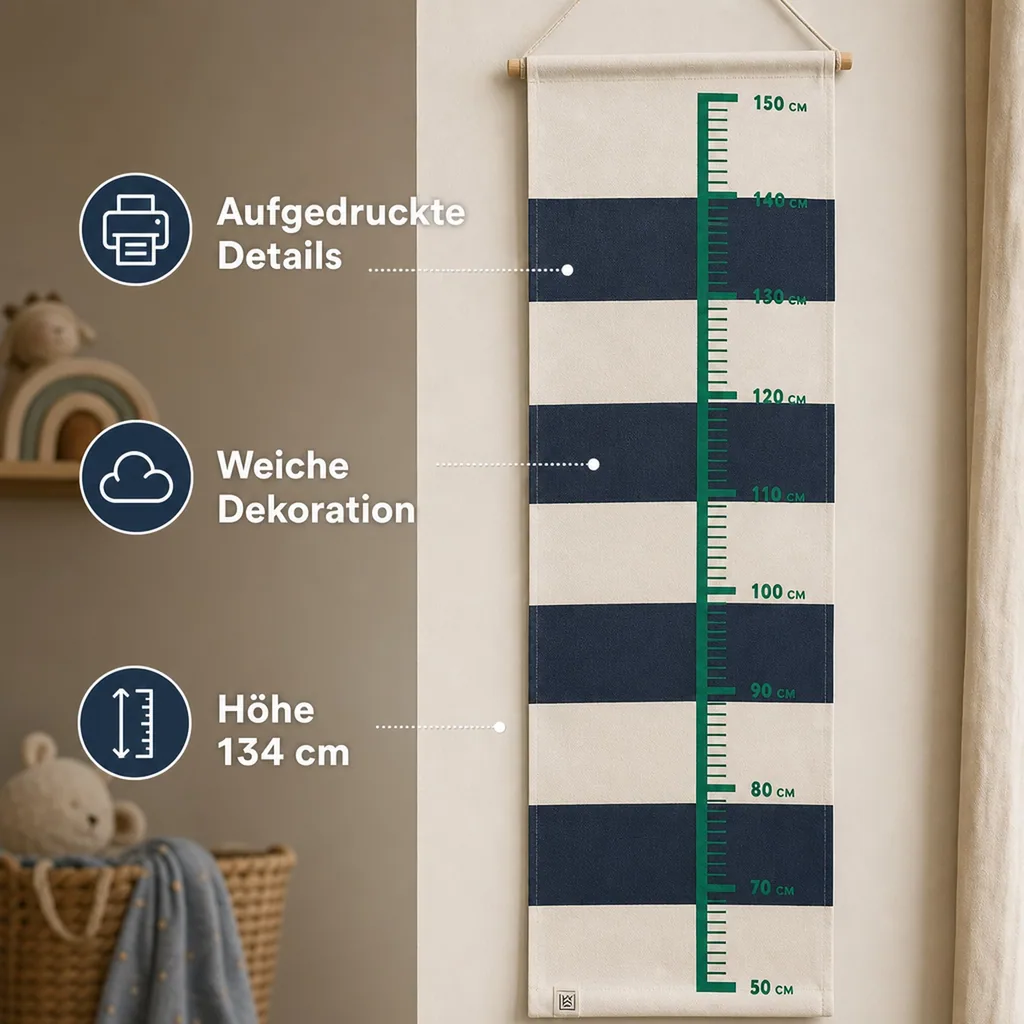 Liewood Messlatte kinder - Helge, Farbe: Navy multi mix