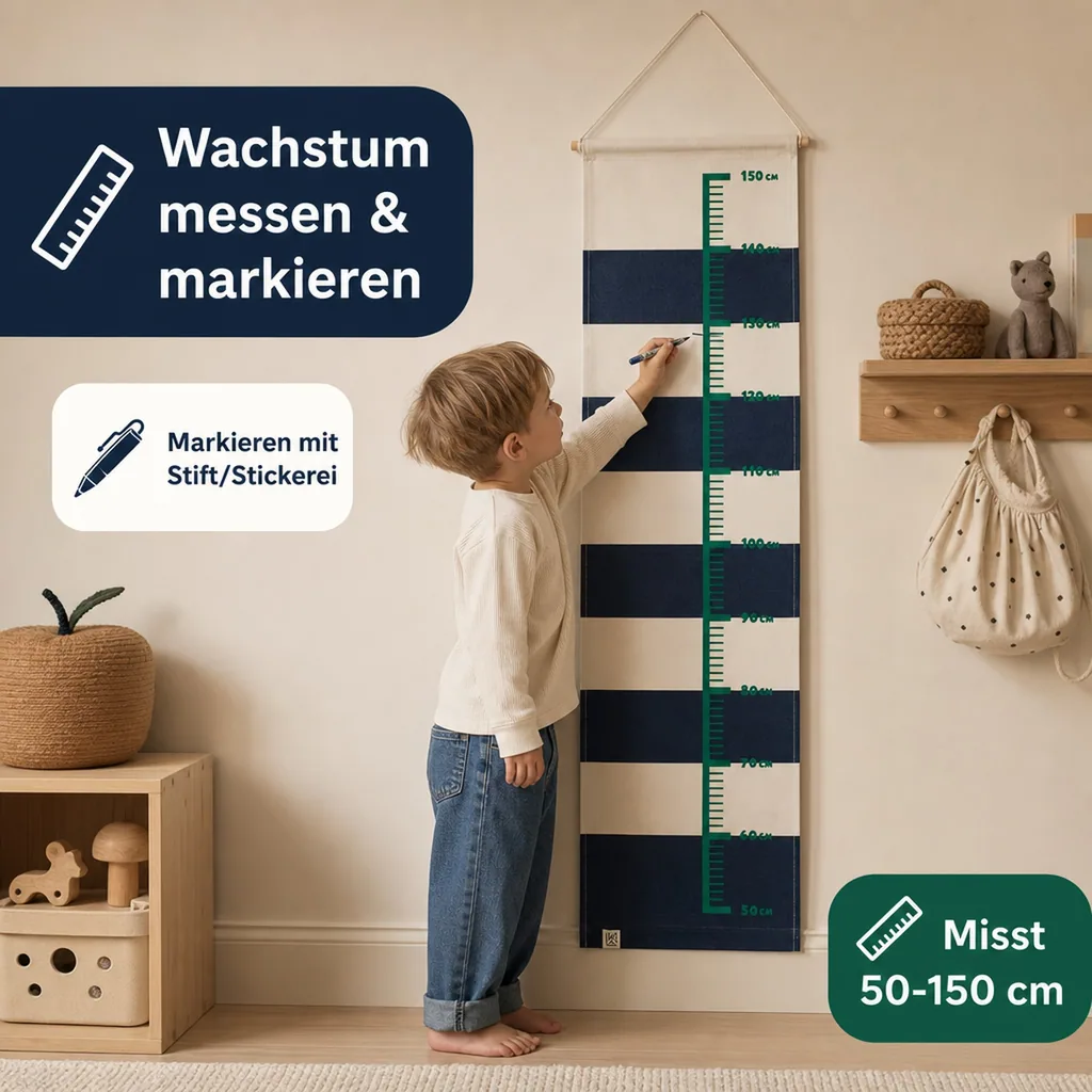 Liewood Messlatte kinder - Helge, Farbe: Navy multi mix