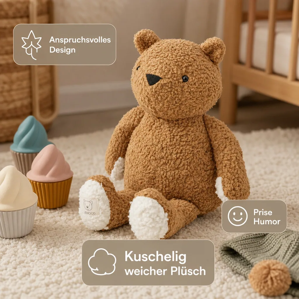 Liewood "Barty" Kuscheltier Bär beige