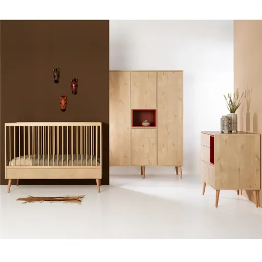 Quax Cocoon 2 türiger Schrank Eiche natur Nachbildung