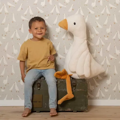 Little Dutch Kuscheltier Gans "Little Goose" richtig groß