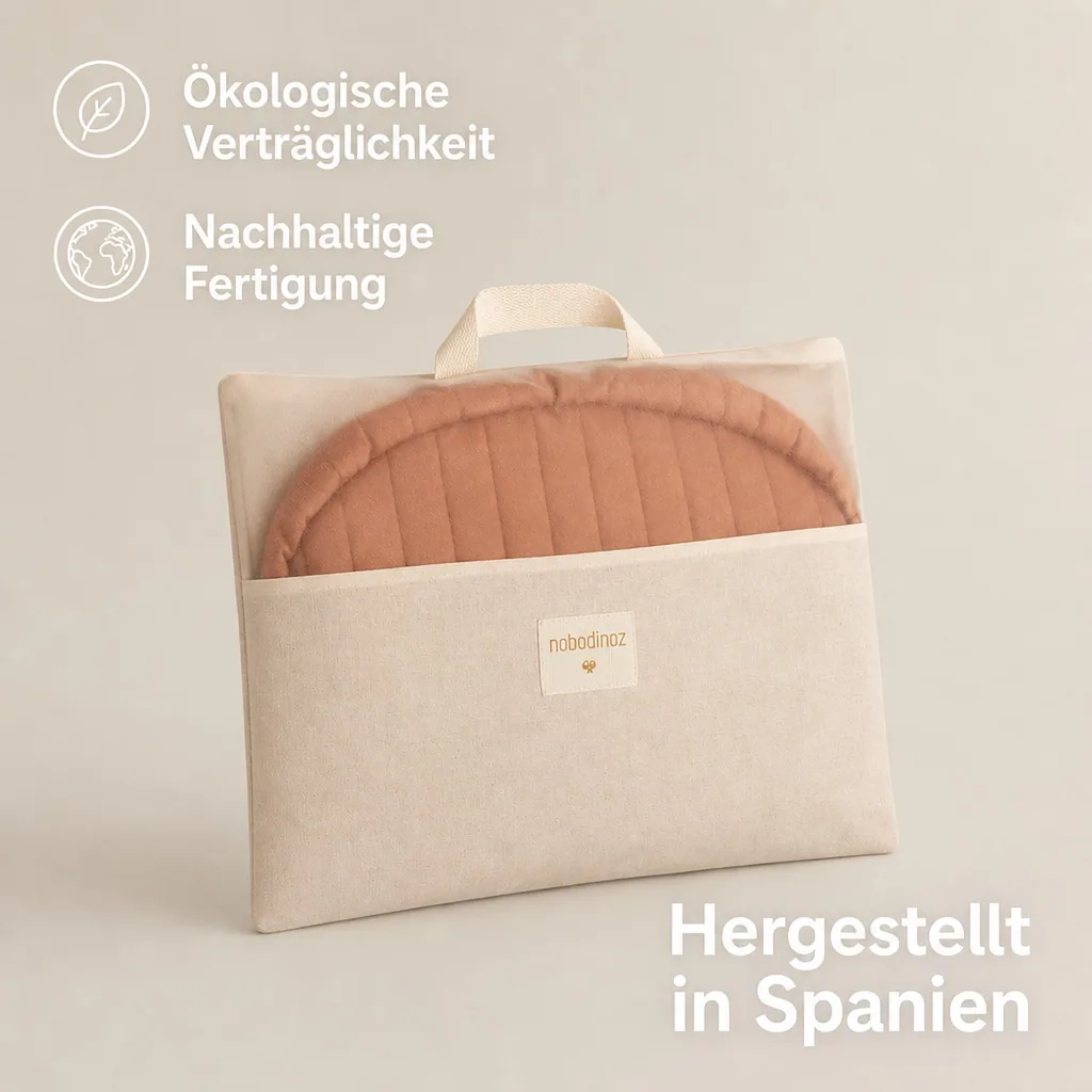 Nobodinoz Polster für Baby Hochstuhl Sienna braun