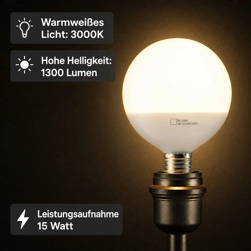 Cousin Paul Leuchtmittel LED Globe 120 mm