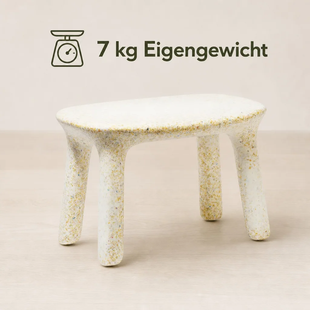 ecoBirdy Kindertisch - Luisa Table Vanilla
