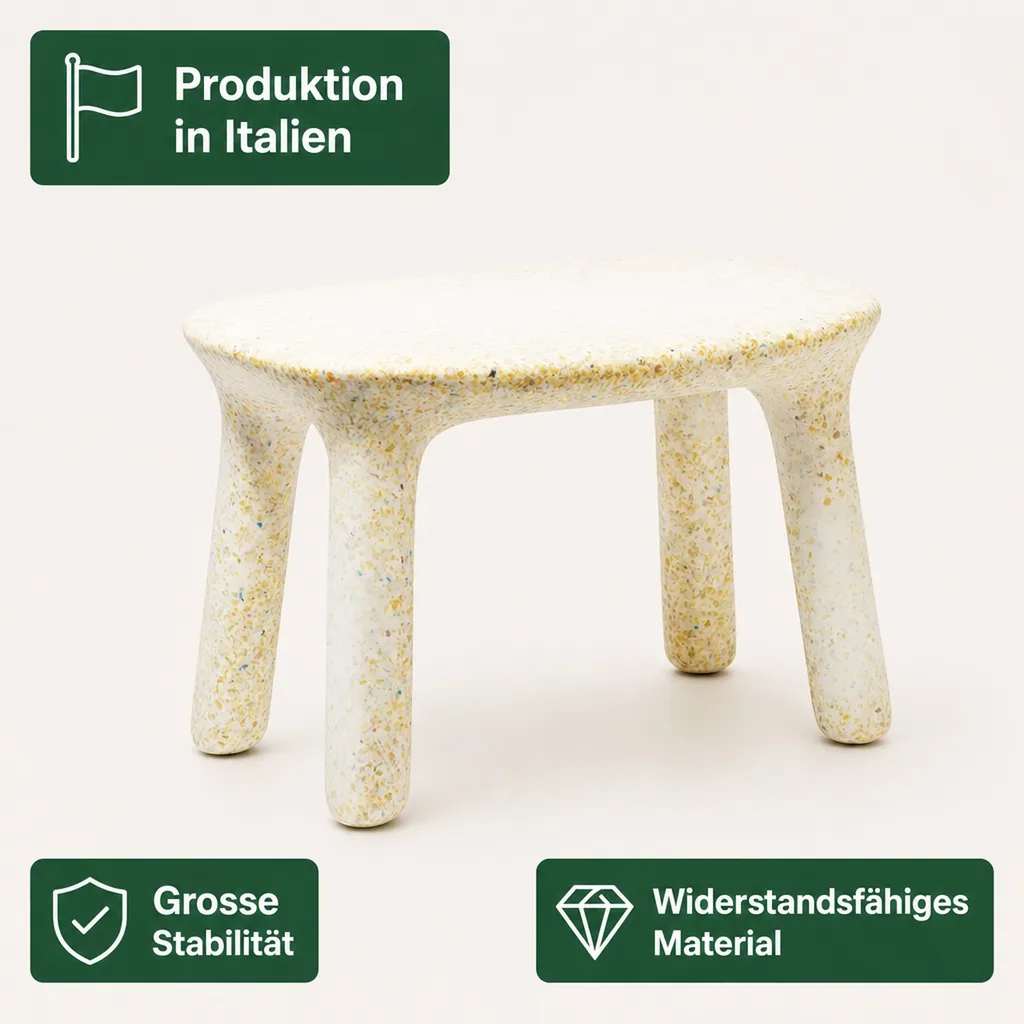 ecoBirdy Kindertisch - Luisa Table Vanilla
