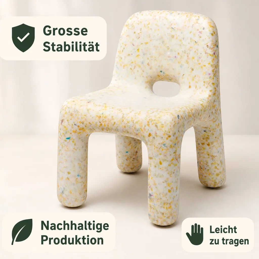 ecoBirdy Kinderstuhl - Charlie Chair Vanilla