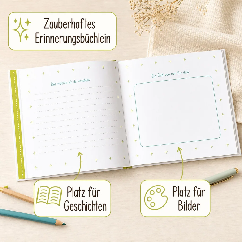 Ava & Yves Erinnerungsbuch Hier bin ich