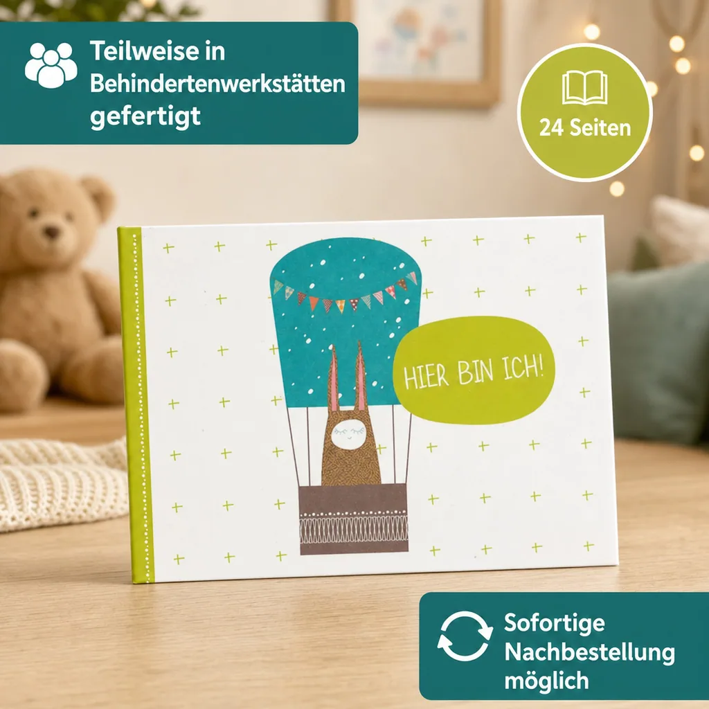 Ava & Yves Erinnerungsbuch Hier bin ich