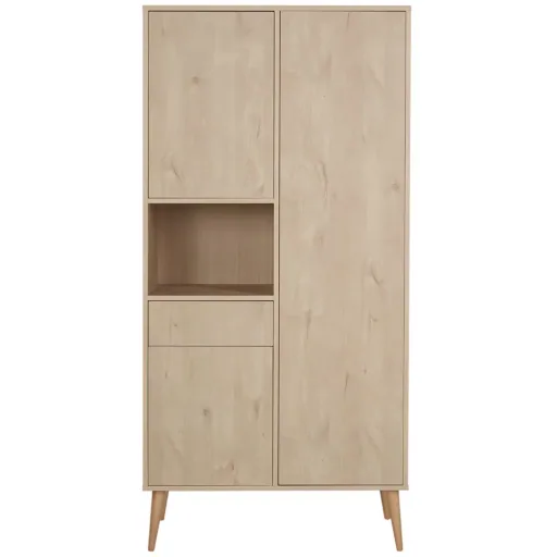 Quax Cocoon Kiste für Kleiderschrank Cocoon, Farbe Kiste: Latte Macchiato