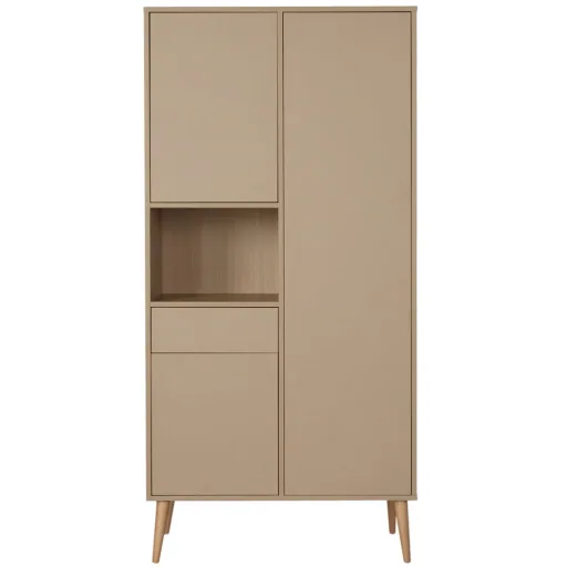 Quax Cocoon Kiste für Kleiderschrank Cocoon, Farbe Kiste: Latte Macchiato