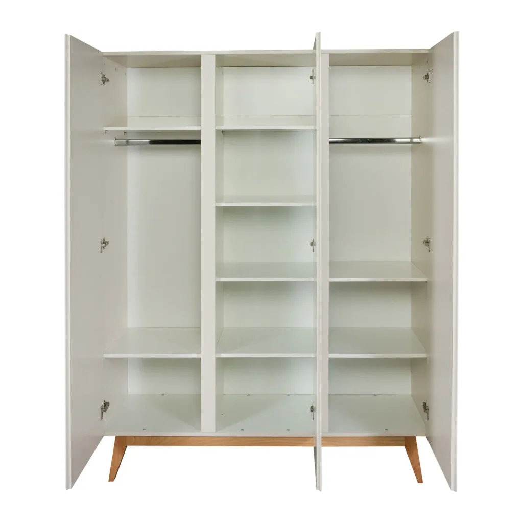 Quax Kleiderschrank - Trendy, 3 Türen, Clay
