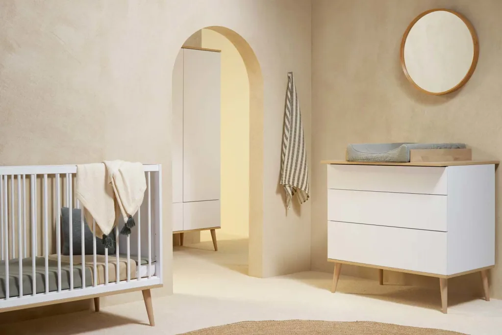 Quax Flow Babybett weiss 60 x 120