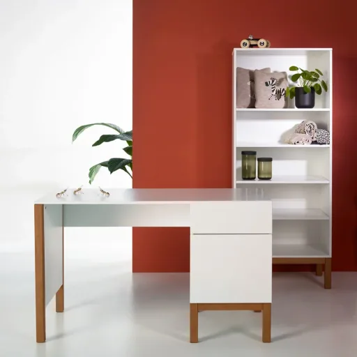 Quax Indigo 1 türiger Schubkasten Schrank  weiss