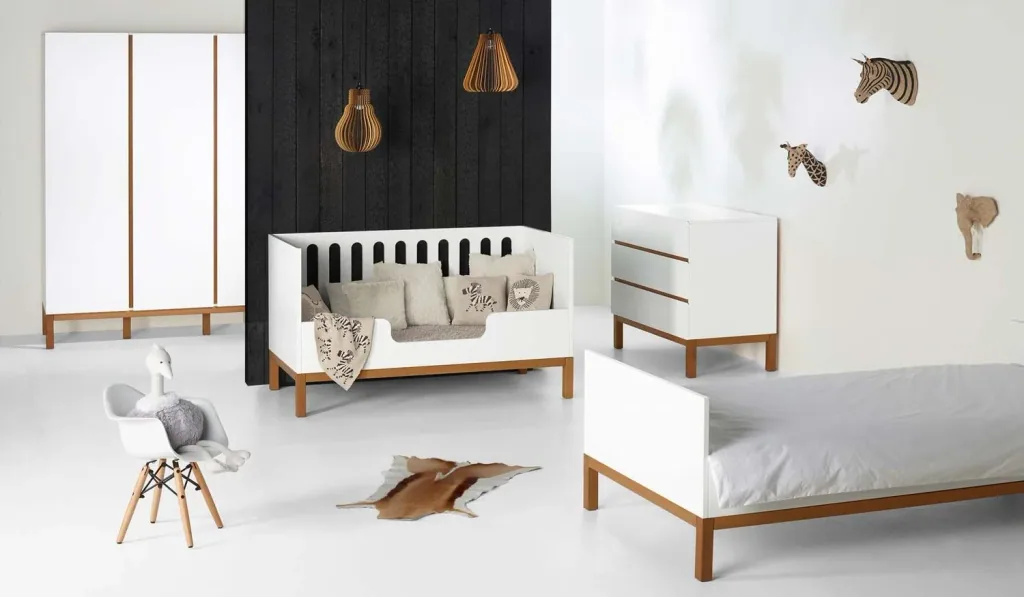 Quax Indigo 1 türiger Schubkasten Schrank  weiss