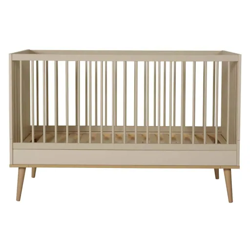 Quax Flow Babybett umbaubar clay 70 x 140
