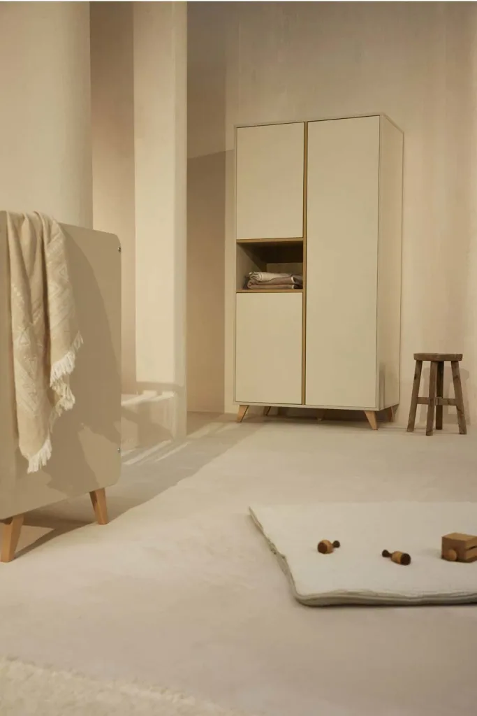 Quax Loft 3 türiger Schrank clay