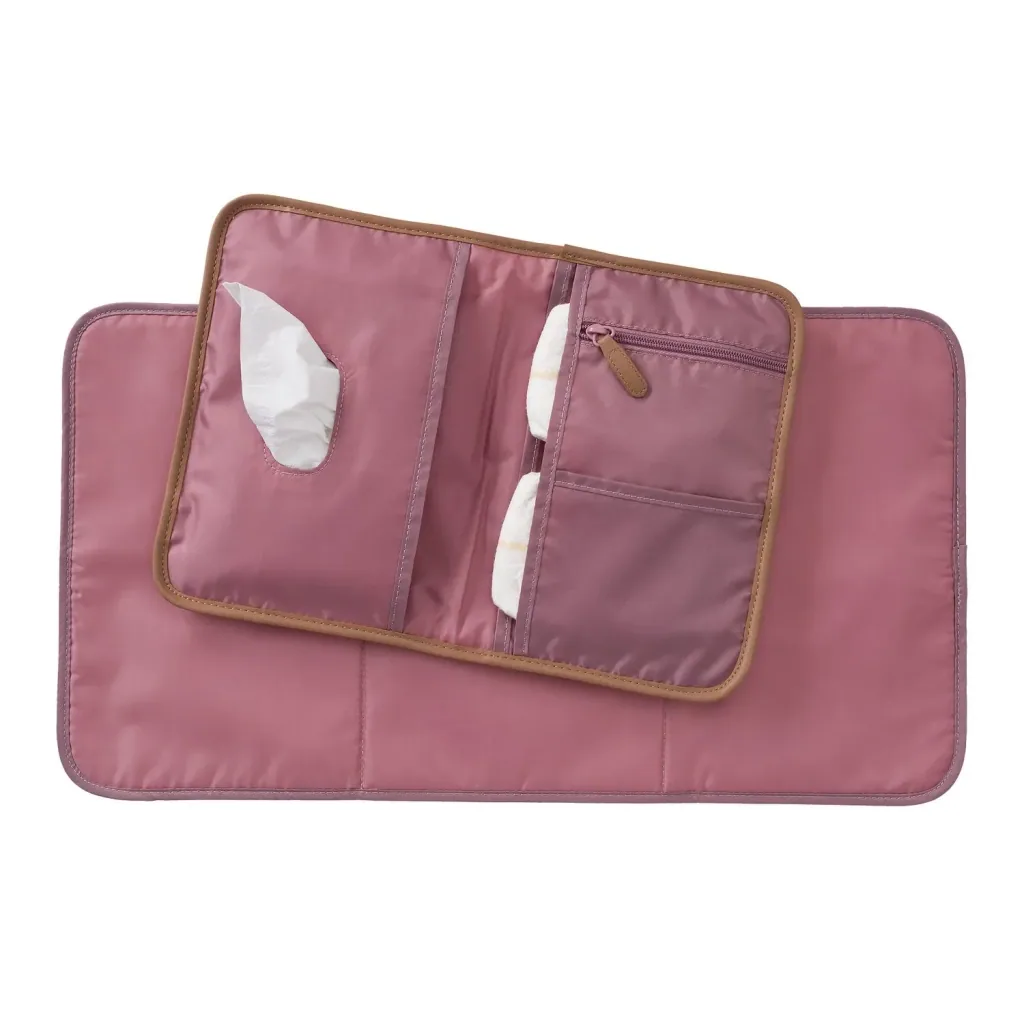 Fresk Wickeltasche unterwegs, 25x17x3 cm, Farbe: Beeren