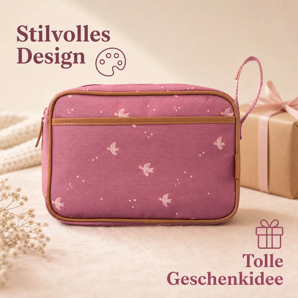 Fresk Kulturbeutel, Toilettentasche für Kinder, large, Farbe: Schwalbe