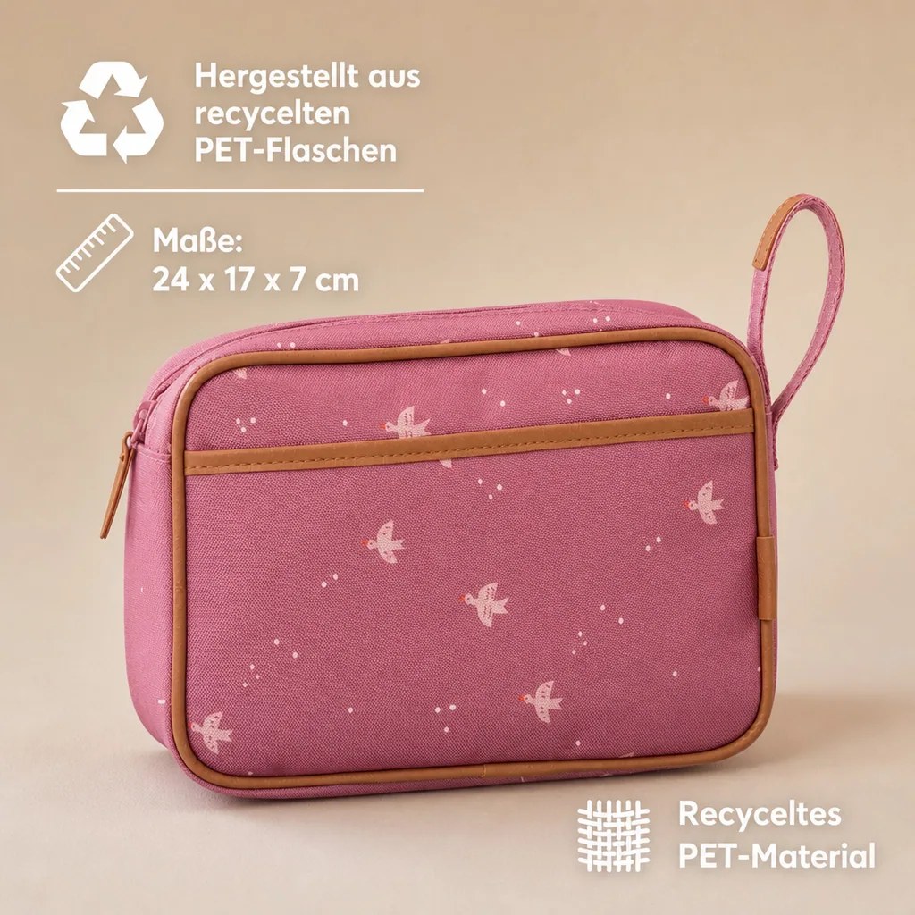 Fresk Kulturbeutel, Toilettentasche für Kinder, large, Farbe: Schwalbe