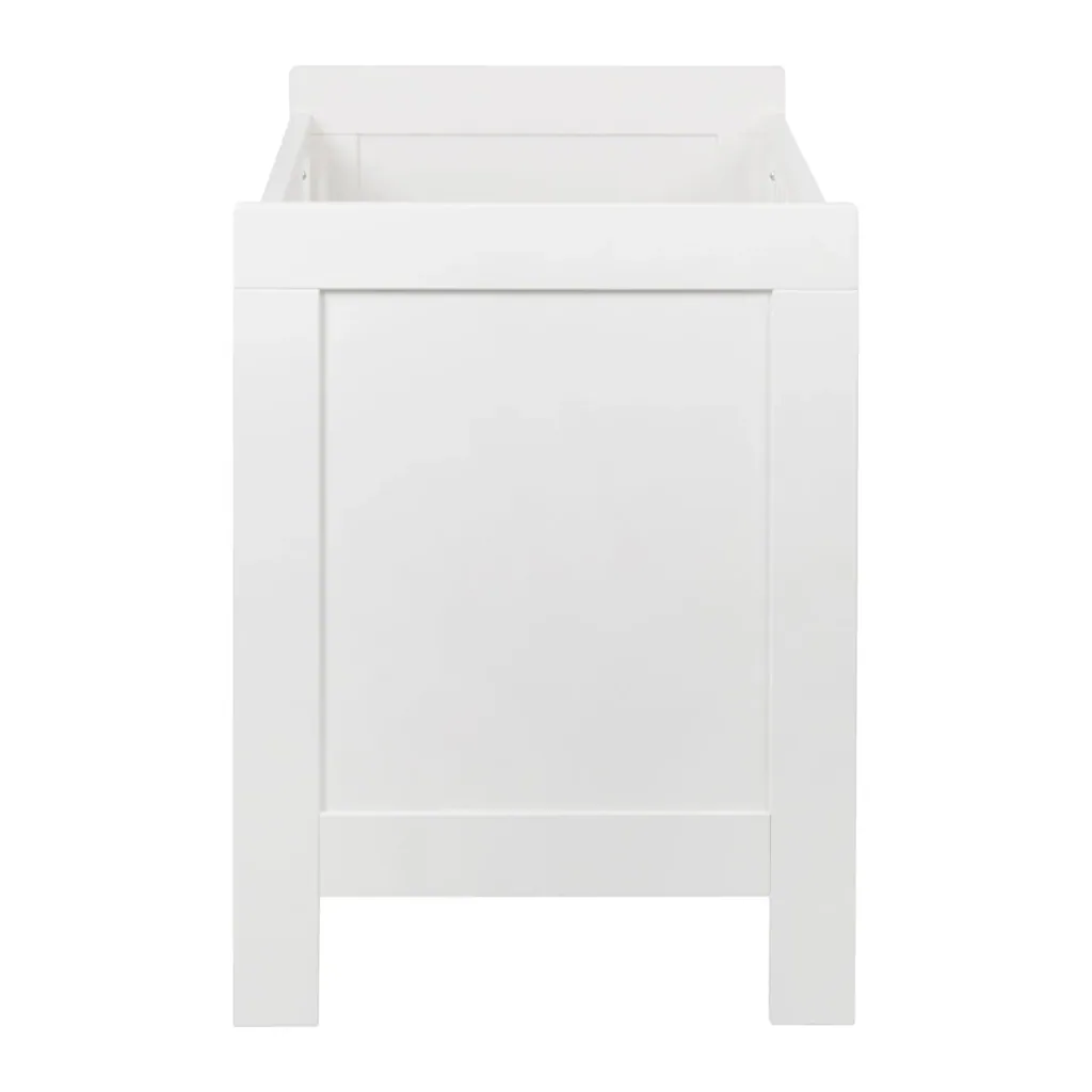 Quax Babybett - Mila (Geschlossen) 120 x 60 cm, Farbe: weiss
