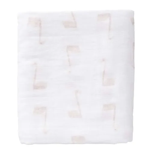 Fresk Mulltuch Swaddle Schwan pfirsich