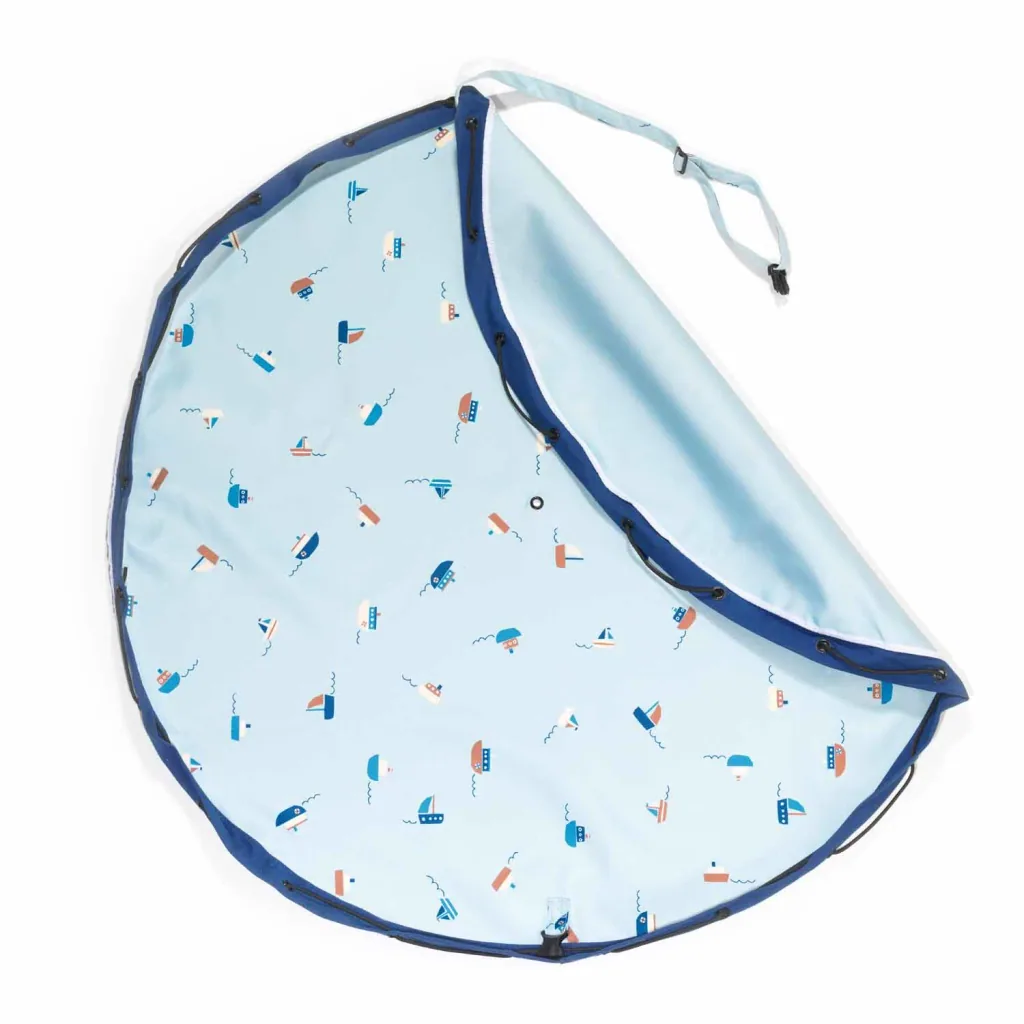 Play&Go Spielzeugsack, Spielzeugkorb, Spielzeug aufbewahrungstasche - Draussen, Farbe: Boote