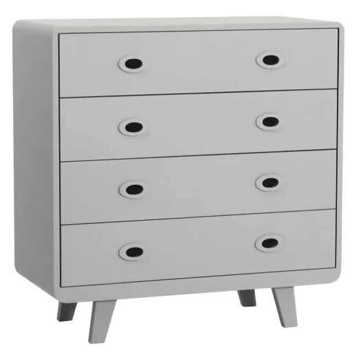 Laurette Kommode Toi & Moi, Farbe: Bubble Gum
