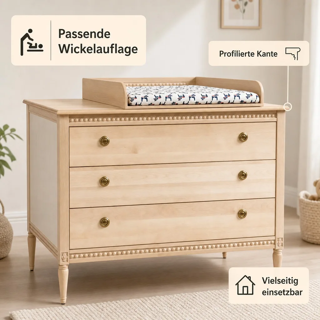 Gustavienne Kommode natur