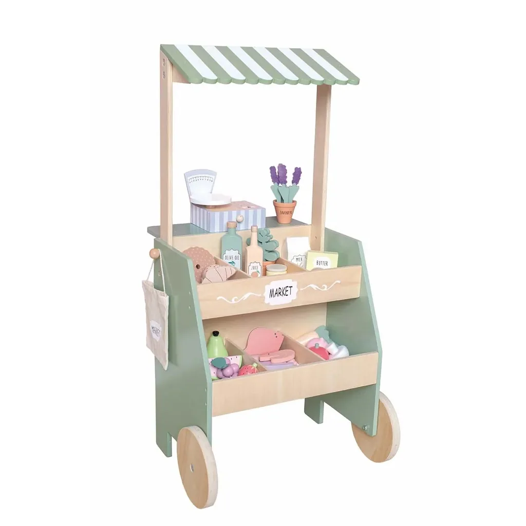 Jabadabado Spielzeug, Kindermarktstand, 40 x 79 x 40 cm