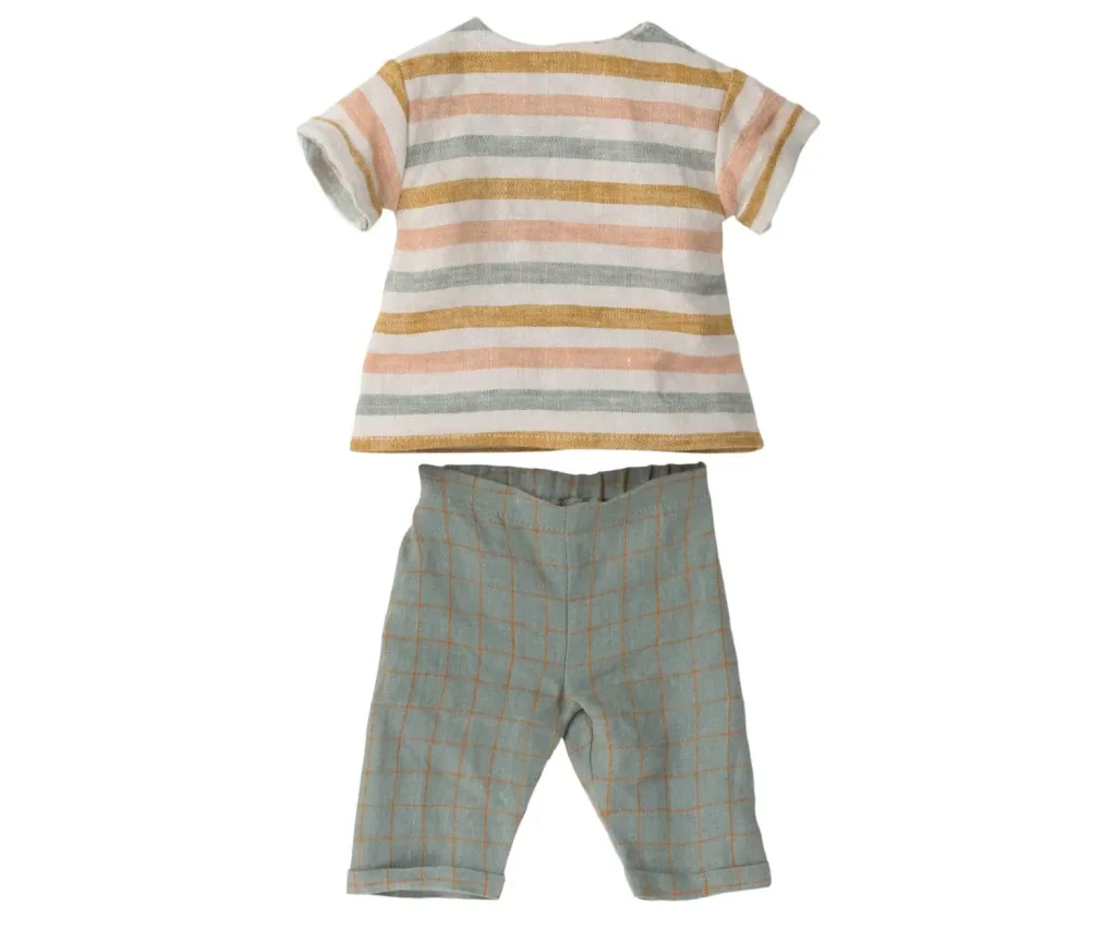 Maileg Kinderspielzeug, Kinderpuppe - Kaninchen Größe 4, Hose und Hemd