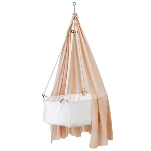 Leander Babywiege beige weiss
