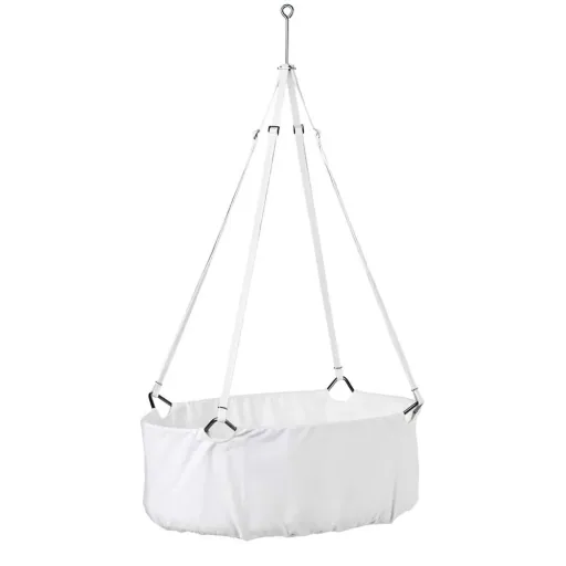 Leander Babywiege beige weiss